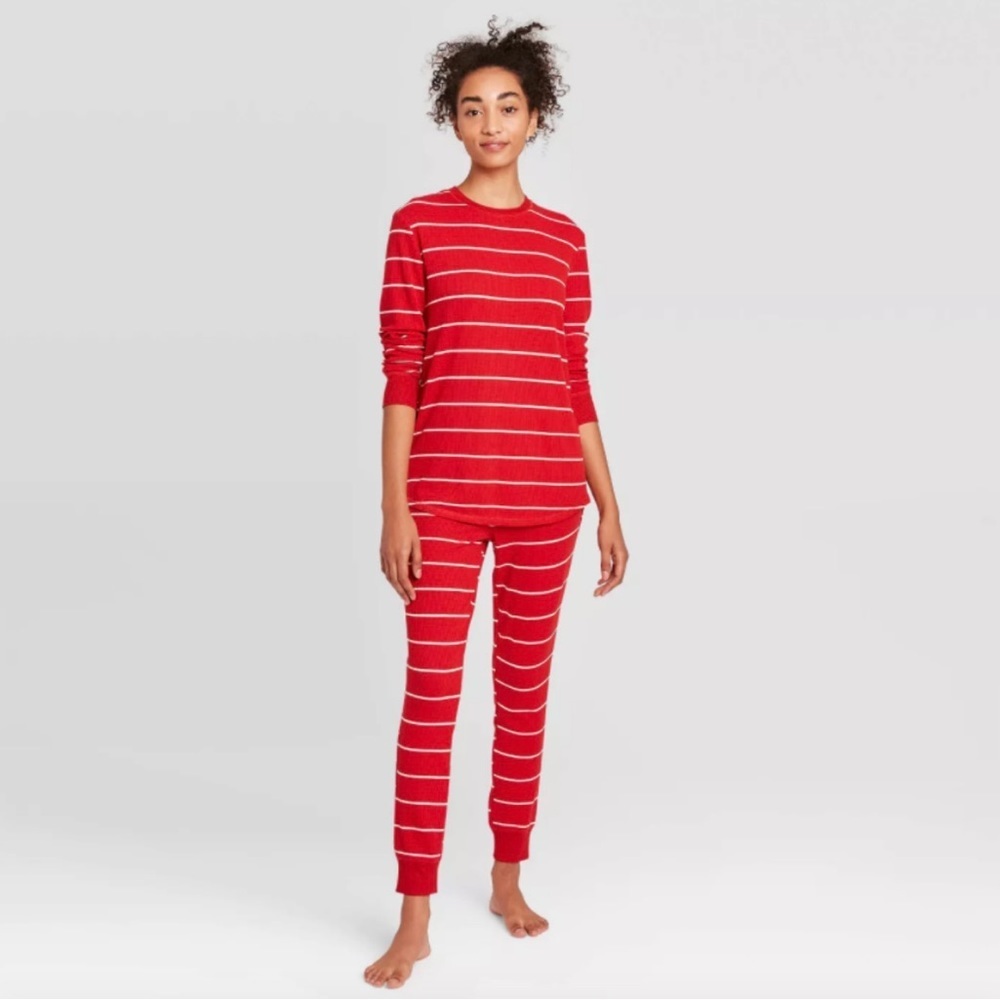 Stars Above Thermal Pajama Set